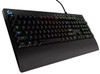 Logitech G213 Prodigy RGB Gaming Keyboard, 16.8 Million Lighting Colors Mech-Dome Backlit Keys Dedicated Media Controls Spill-Resistant Durable