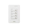 Aten VPK104 4-Key Contact Closure Remote Pad for VP1420/VP1421 Presentation Matrix Switches. Led lights, Engraved button
