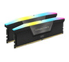 Corsair Vengeance RGB 32GB (2x16GB) DDR5 UDIMM 6400MHz C32 1.35V Desktop Gaming Memory Black