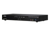 Aten Desktop KVMP Switch 4 Port Dual Display 4k HDMI w/ audio, Cables Included, 2x USB Port, Selection Via Front Panel