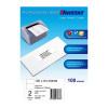 Unistat Printable Label 148 x 210mm 2 per Page Pack100