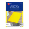 Avery Manilla Folder Yellow Foolscap Pack of 20