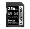 Lexar Professional SILVER PRO 256GB SDXC UHS-II Card 256GB—C10,  UHS-II(U3), V60, Silver Pro,  up to 280MB/s read, 160MB/s write