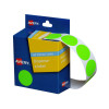 Avery Dispenser Dot Sticker Fluoro Green 24mm Roll 350
