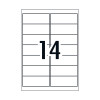 Avery Address Labels with Quick Peel for Laser Printers, 99.1 x 38.1 mm, 280 Labels (952003 / L7163)
