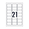 Avery Address Labels with Quick Peel for Laser Printers, 63.5 x 38.1 mm, 2100 Labels (959001 / L7160)
