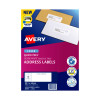 Avery Address Labels with Quick Peel for Laser Printers, 99.1 x 34 mm, 1600 Labels (959003 / L7162)