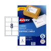 Avery Shipping Labels with Trueblock® for Laser Printers, 99.1 x 67.7 mm, 800 Labels (959006 / L7165)
