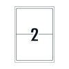 Avery Shipping Labels with Trueblock® for Laser Printers, 199.6 x 143.5 mm, 200 Labels (959008 / L7168)
