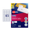 Avery Address Labels with Quick Peel for Laser Printers, 38.1 x 21.2 mm, 1625 Labels (959012 / L7651)