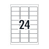Avery Address Labels with Quick Peel for Laser Printers, 64 x 33.8 mm, 2400 Labels (959029 / L7159)