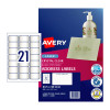 Avery Crystal Clear Address Labels for Laser Printers, 63.5 x 38.1 mm, 525 Labels (959055 / L7560)