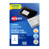 Avery Laser Label Weather Proof L7071 99.1 x 139 4 Up Pack 10