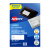 Avery Laser Label Weather Poorf L7073 99.1 x 38.1 14 Up Pack 10