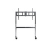 ViewSonic VB-STND-009 Slim Trolley Cart for 55' to 105' Display, Streamlined, height-adjustable design, 360° silent wheels with quick-release brakes