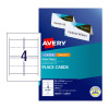 Avery Label Folded Placecard C32073 85 x 50 4Up Pack10