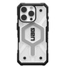 UAG Pathfinder Clear MagSafe Apple iPhone 16 Pro (6.3') Rugged Case - Ice/Silver (114464114343), 18ft Drop Protection (5.4M),Tactical Grip