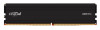 Crucial Pro 16GB (1x16GB) DDR5 UDIMM 6400MHz CL38 Black Heat Spreader Support Intel XMP AMD Ryzen for Desktop PC Gaming Memory Crucial Pro 16GB (1x16GB) DDR5 UDIMM 6400MHz CL38 Black Heat Spreader Support Intel XMP AMD Ryzen for Desktop PC Gaming Memory