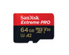 SanDisk Extreme® PRO microSDXC™ UHS-I CARD - 64GB