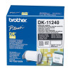Brother DK-11240 White Label - 102mm x 51mm - 600 per roll
