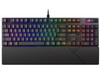 ASUS ROG STRIX SCOPE II RX Red Switch Optical Gaming Keyboard,IP57 Waterproof Protection, Streaming Hotkeys, Multi-function Controls