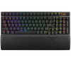 ASUS ROG STRIX SCOPE II 96 WL Snow Switch Wireless Gaming Mechanical Keyboard, Tri-mode Connection, Streamer hotkeys, PBT Keycaps, Quiet
