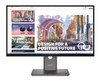 Lenovo ThinkVision P27QD-40 27' QHD pixels Monitor IPS 2560x1440 16:9 Height Adjustable Tilt Swivel Anti-GlarE DP HDMI USB-C Hub RJ45 LAN Black 3YR