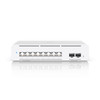 Ubiquiti Pro XG 8 PoE, Compact Desktop/Wall-mountable, Professional-grade 8-port, Layer 3 Etherlighting  PoE++ Switch With (8) 10 GbE, (2) 10G SFP+