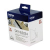 Brother DKN55224 White Non Adhesive Continuous Roll 54mm x 30.48mm