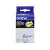Brother 12mm Black on Yellow Labelling Tape - 8 meters