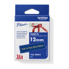 Brother 12mm Navy Blue Labelling Tape - 4 meters