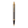 Parker IM Grey Gold Trim Ballpoint