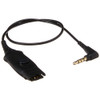 POLY CABLE WITH 3.5MM TO QD CO NNECTOR