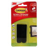 Command Strip Command 17201BLK Pack of 4 Box of  6