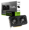 ASUS nVidia GeForce DUAL-RTX5050-O8G RTX5050 8GB GDDR6 OC Edition 2647MHz Boost Clock, RAM 20Gbps, 433 AI TOPs, Digital Max Resolution 7680 x 4320