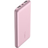 Belkin BoostCharge 10k mAh Power Bank (Triple-Port) + USB-C to USB-A Cable - Pink (BPB011btPK), 2xUSB-A (12W), 1xUSB-C (15W), 2 Years Warranty