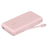 Belkin BoostCharge 20K mAh Power Bank With Integrated USB-C Cable - Pink (BPB024fqPK), 30W, 2xUSB-C, 1x USB-A, CEW $2,500, Apple, 2 Years Warranty