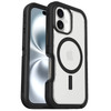 OtterBox Defender XT MagSafe Apple iPhone 16 (6.1') Case Clear/Black - (77-96056), DROP+ 7X Military Standard, Rugged, 7 Years Warranty