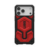 UAG Monarch Pro MagSafe Apple iPhone 17 Pro (6.3') Rugged Case - Crimson (114513119494), 25ft.Drop Protection(7.6M),Shock Protection,10 Years Warranty