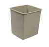 Rubbish Bin Plastic 15 Litre Italplast I80 Space Grey