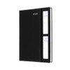 Diary Collins Belmont A5 2 Days to a Page Windowface Black Y2026 287WV99