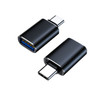 8Ware USB-A female to USB-C Male OTG Adapter For Laptop, Wall Chargers,Phone Black