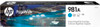 HP 981A Cyan ORIGINAL PAGE WIDE CRTG 6K