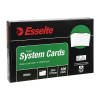 Esselte System Cards 127 x 76 (5X3) Pack of 100 White