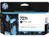 HP 727B Genuine Matte Black 130ml Inkjet Cartridge 3WX13A