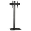Vogels F1544 FLOORSTAND SINGLE POLE 150CM Black KIT