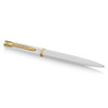 Waterman Impression Ballpoint White Gold Trim Medium