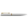 Waterman Impression Ballpoint White Gold Trim Medium