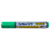 Artline 579 Whiteboard Markers Chisel Point Green Box of 12