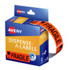 Avery Fragile Dispenser 19X64 Pack of 125